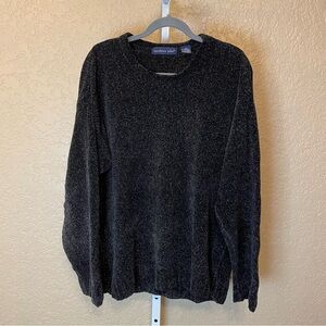 Vintage Northern Isles Gray Grandpa Sweater Medium